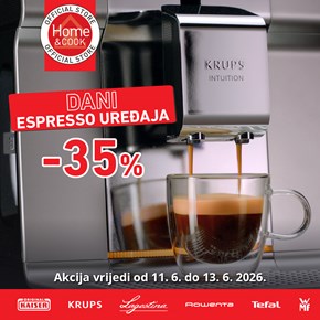 DANI ESPRESSO UREĐAJA u Home and Cook